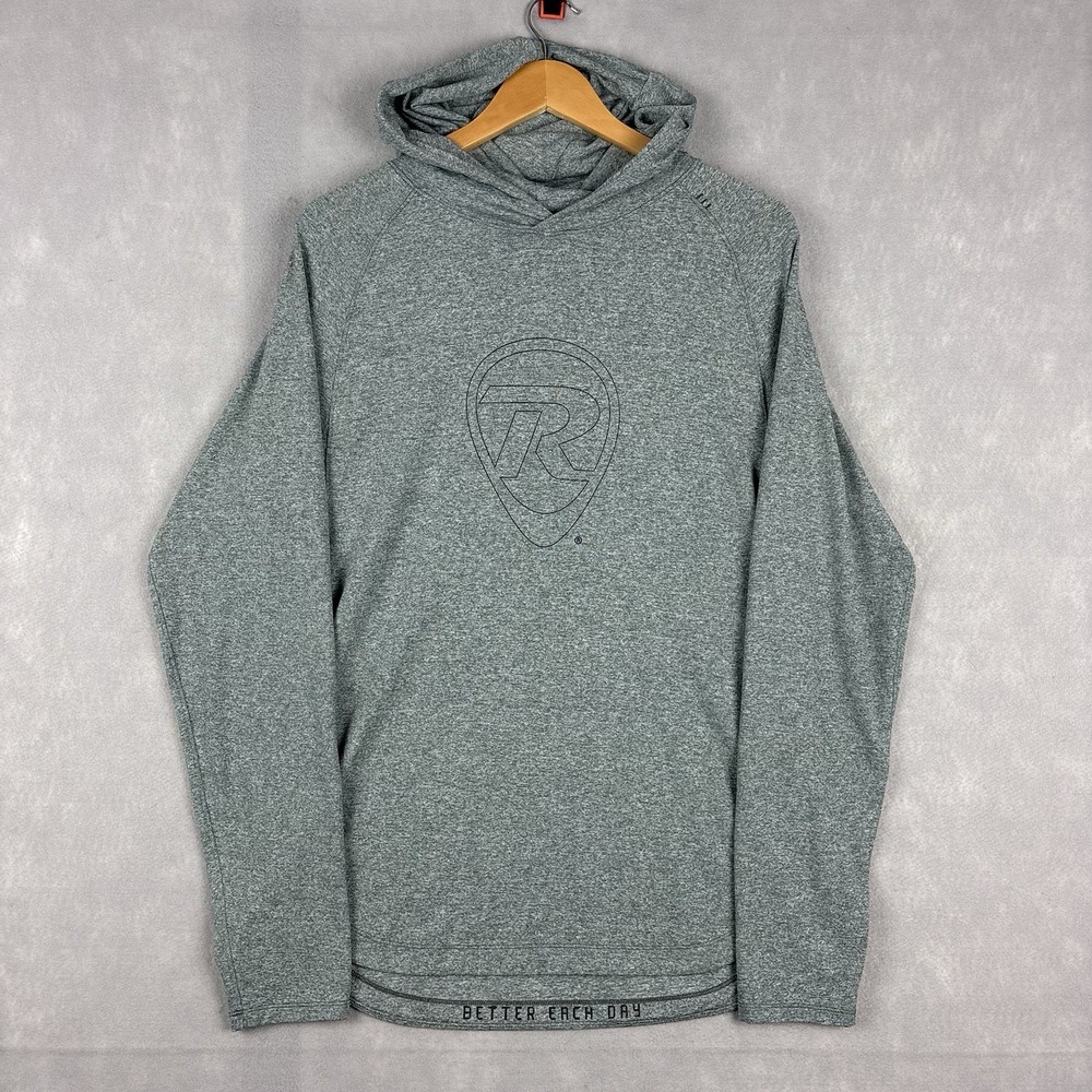 Lululemon License To Train Hoodie Mens XL Green Rock N Roll Running Series Gym
